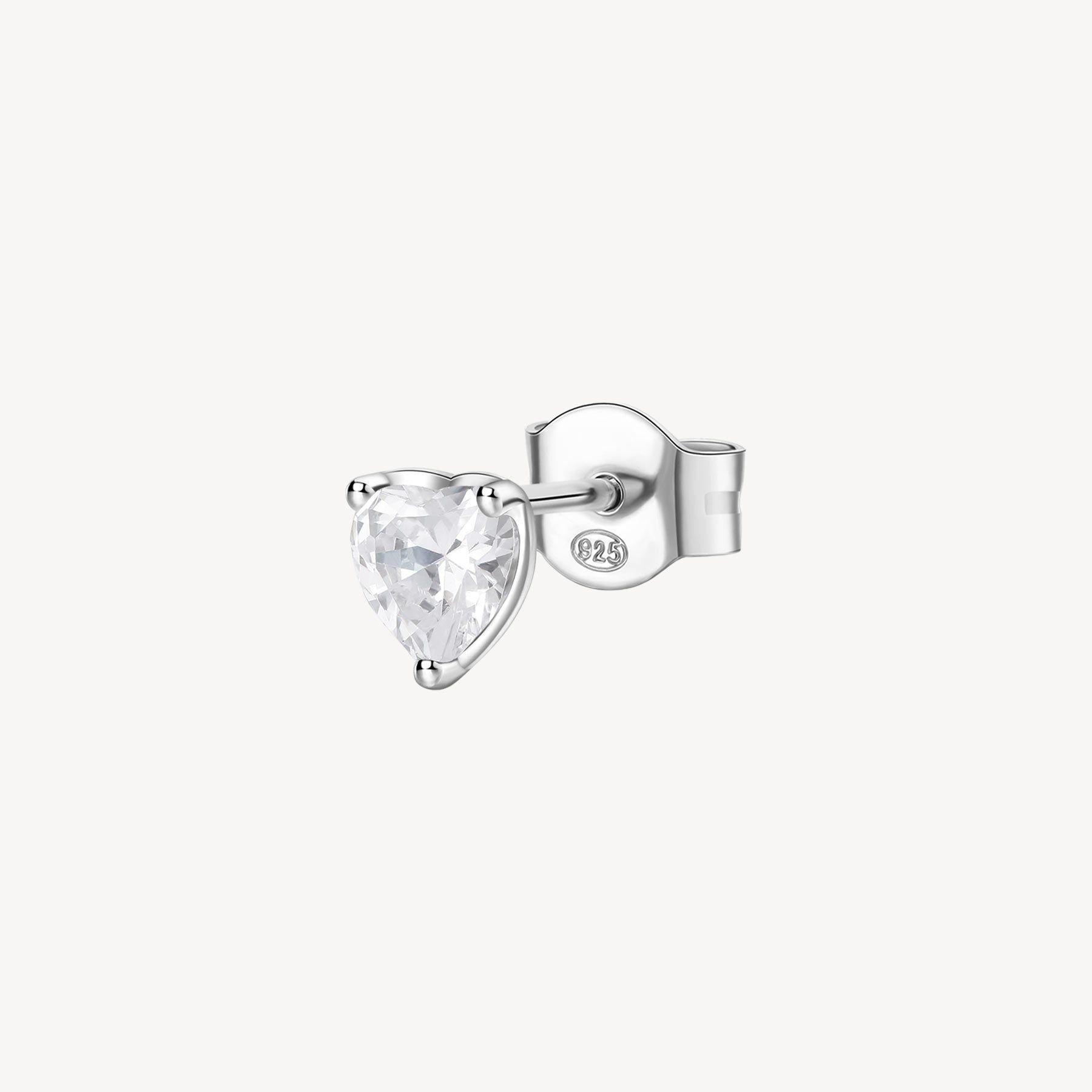 Brosway Italia Stud Earring Fancy Infinite White (Single)