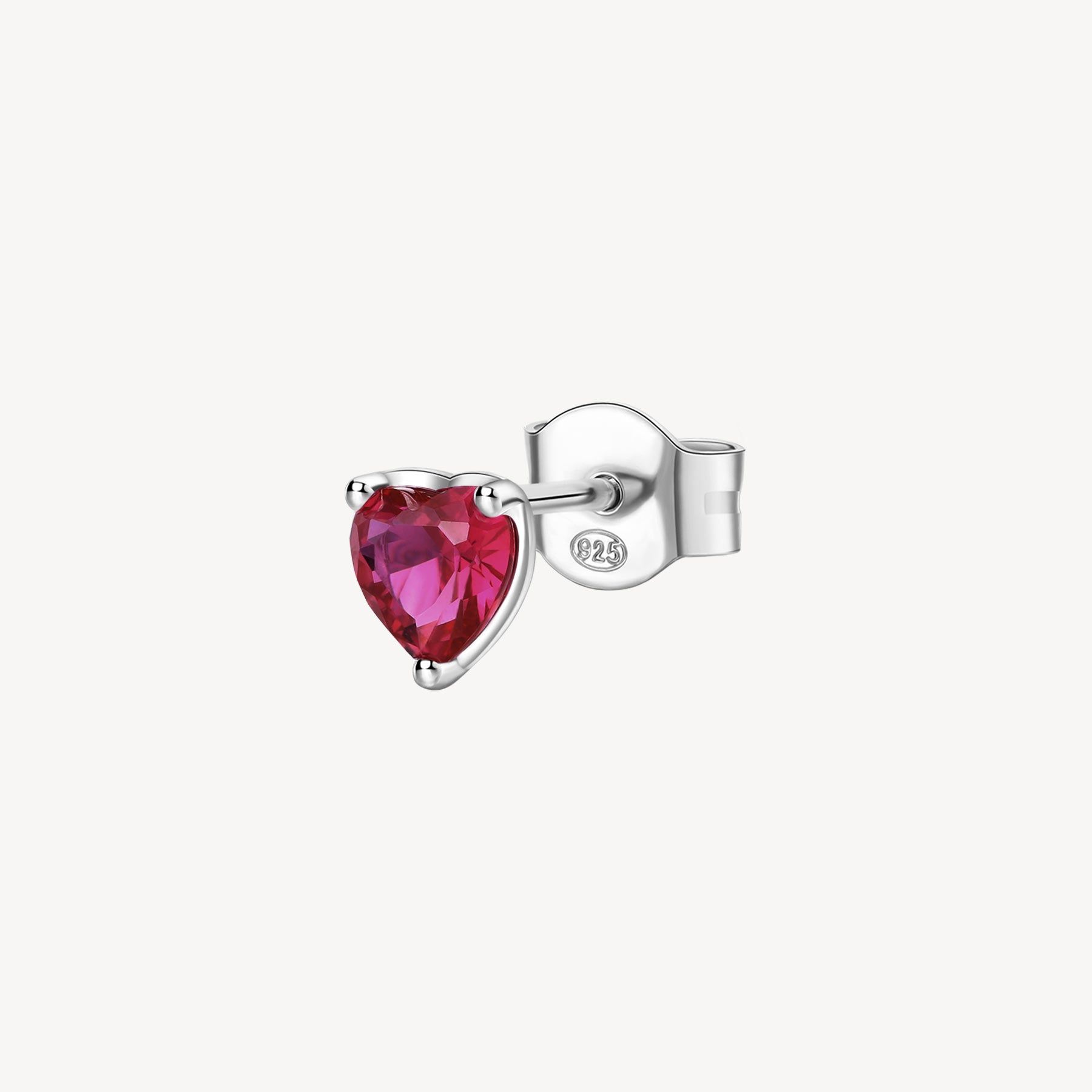 Brosway Italia Stud Earring Fancy Ruby (Single)