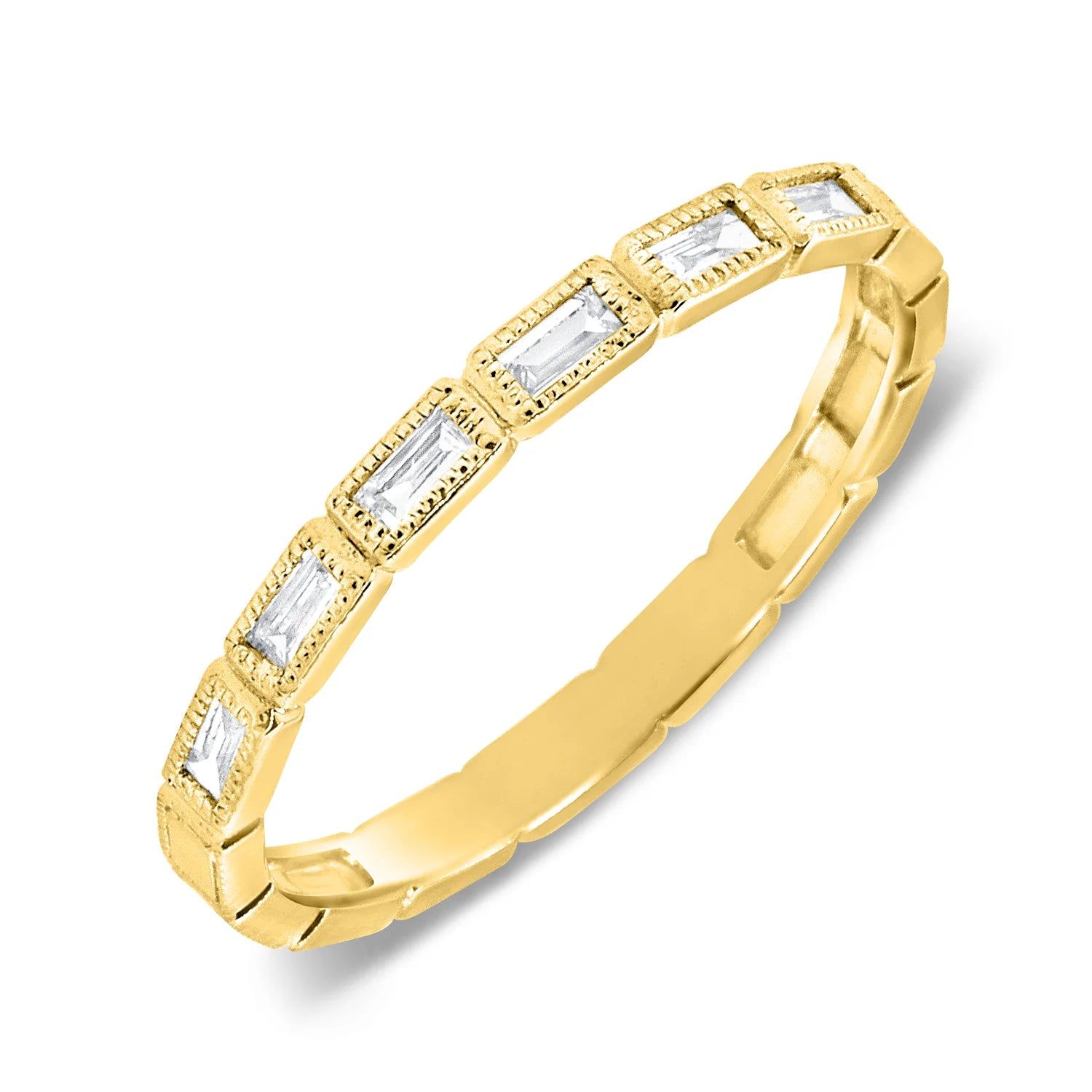 14kt Gold 0.20 CTW Baguette Diamond Ring