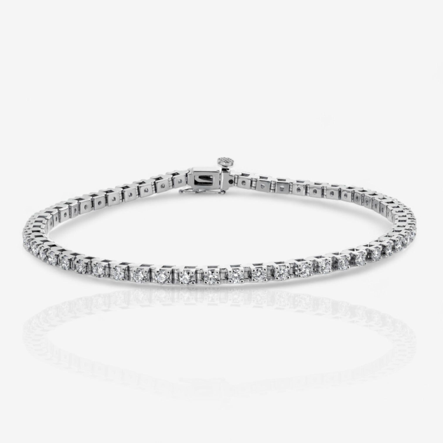 Classic Lab Diamond Tennis Bracelet