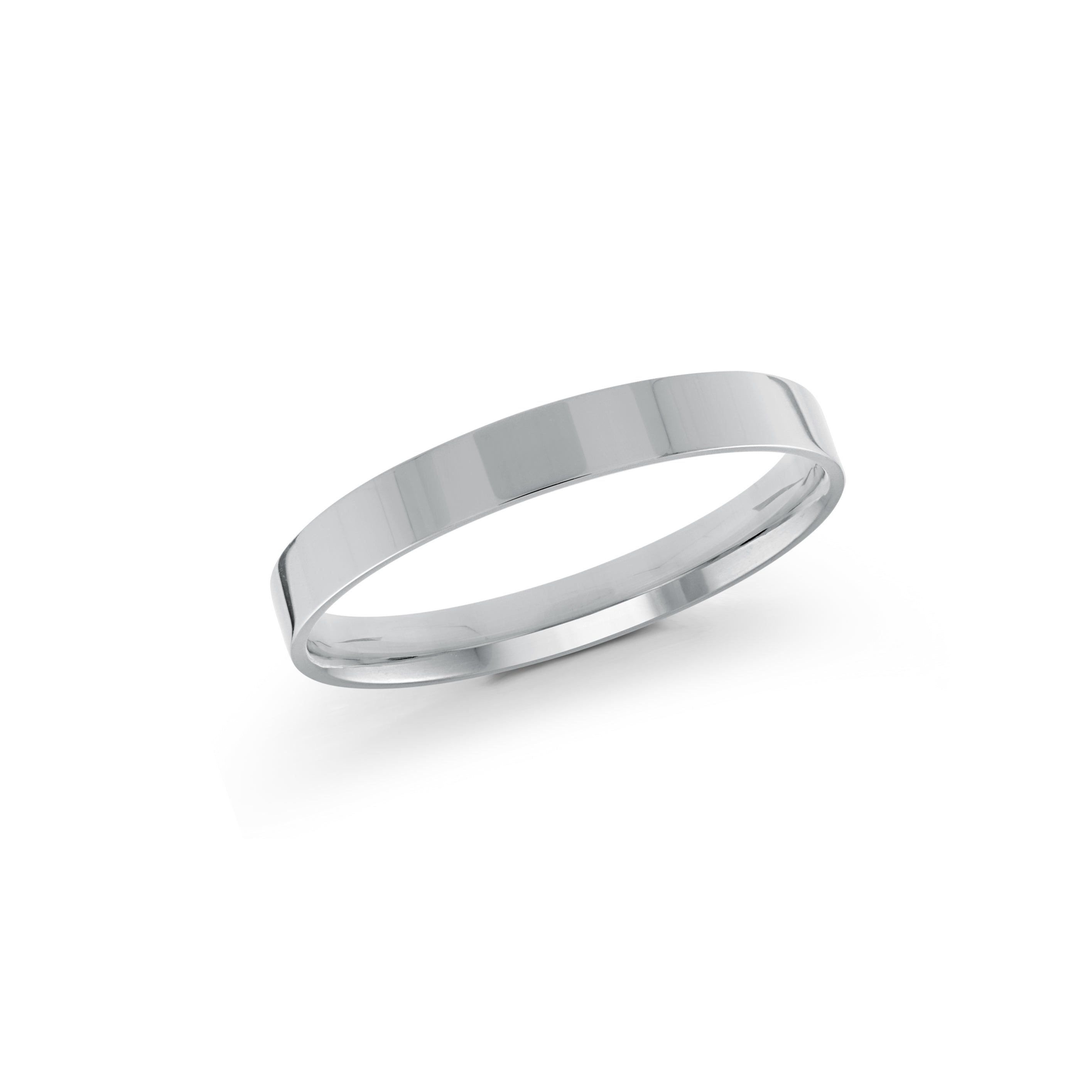 Men's 2-6mm Classic Square Edged Wedding Ring