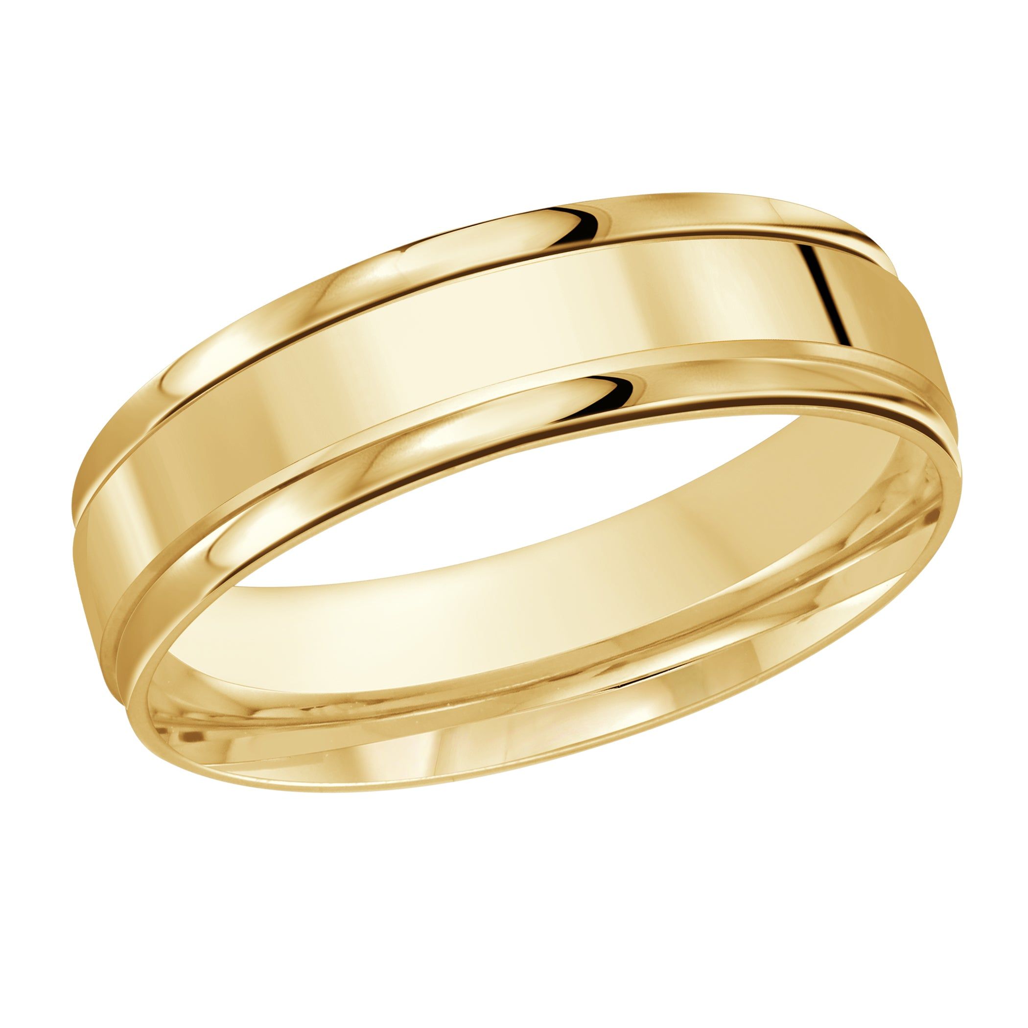 Men's 6mm High Polish Wedding Ring