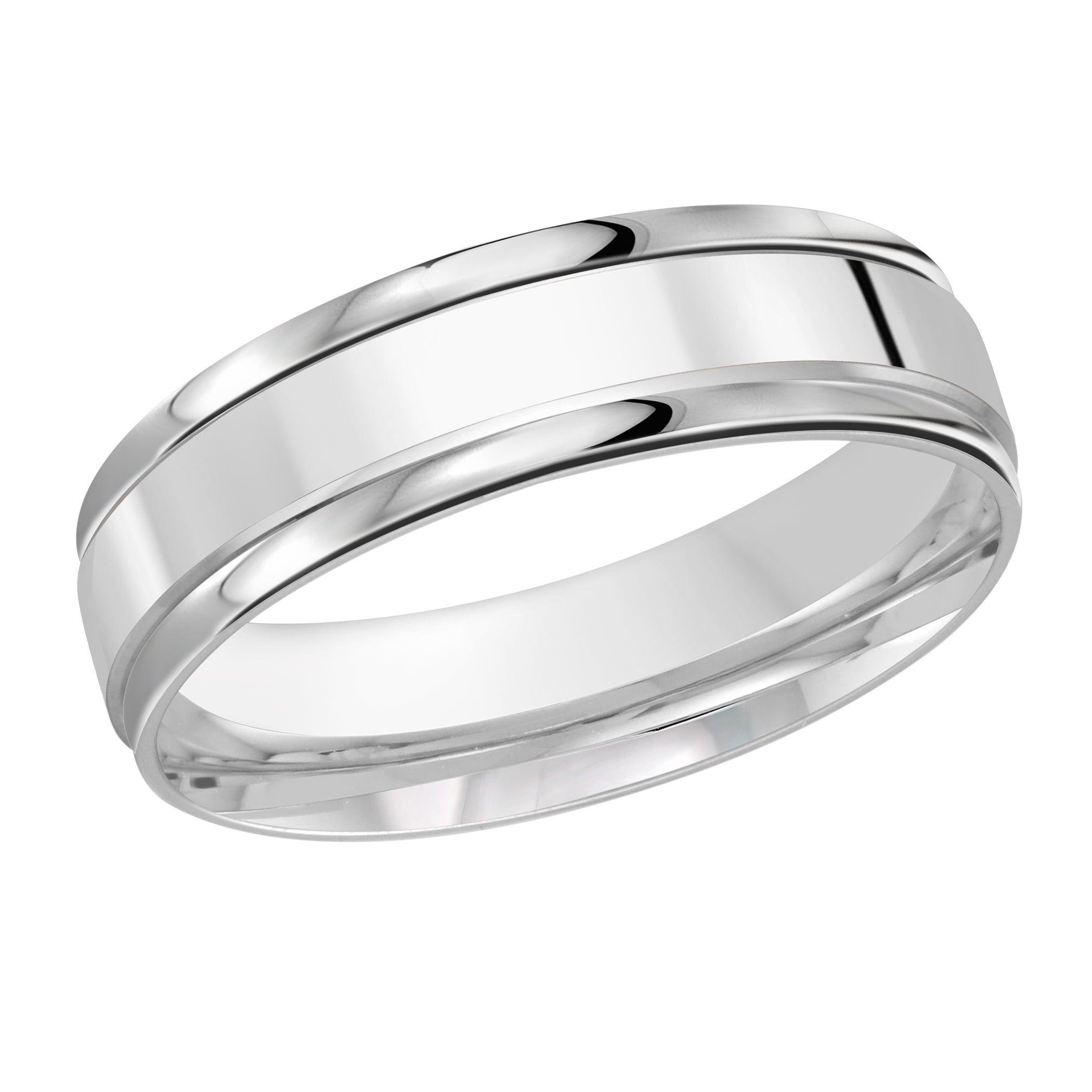 Men's 6mm High Polish Wedding Ring