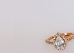Pear Shaped Engagement Ring