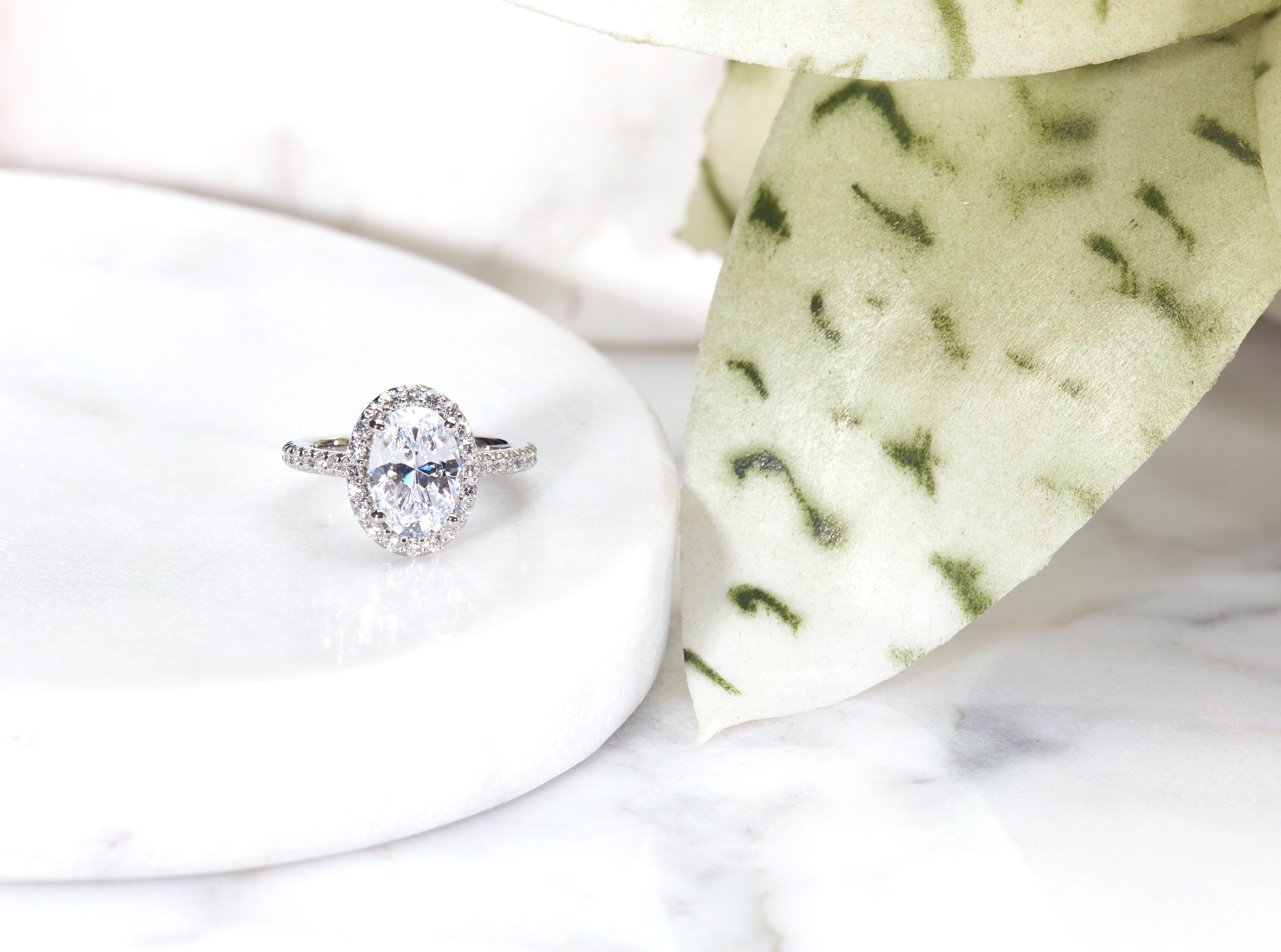 Oval Engagement Ring