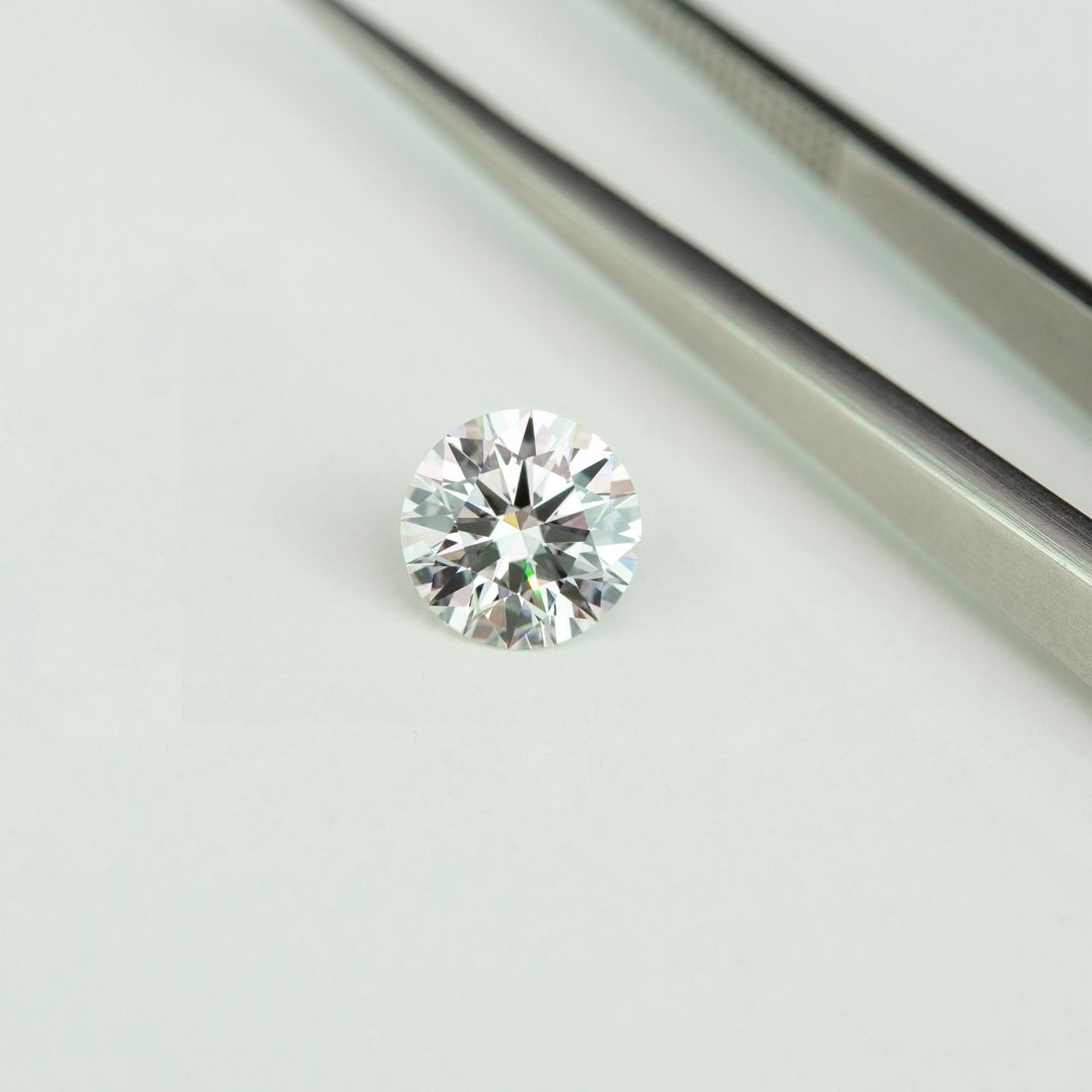 One Carat Round Diamond 