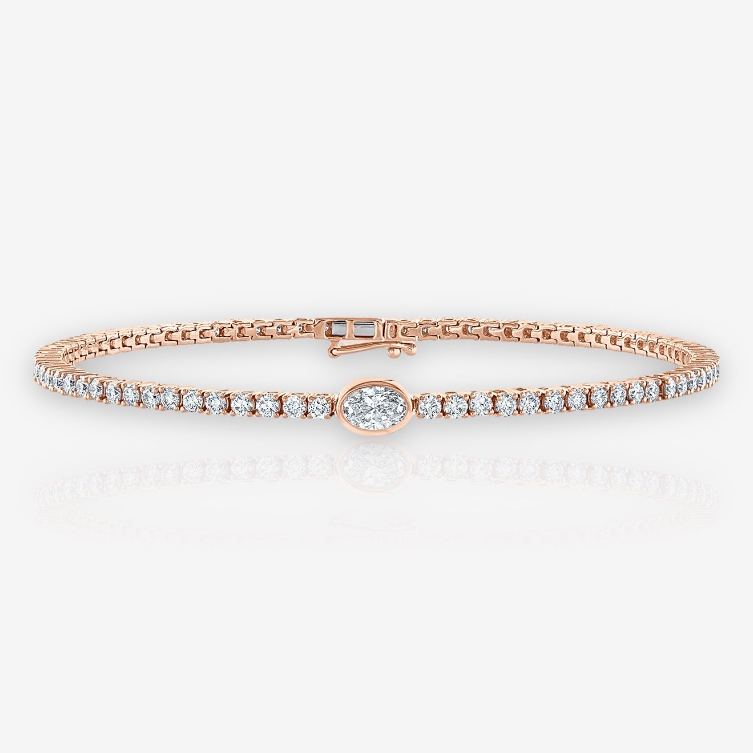 14kt rose gold/2.00 ctw/top