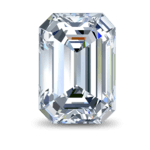 Emerald Cut Lab Grown Diamond