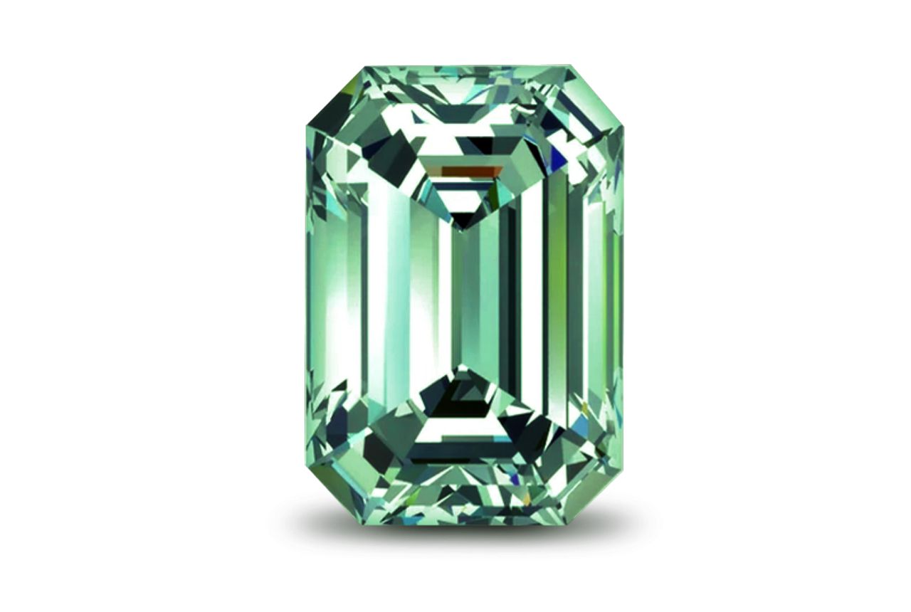 Green Diamond Emerald Single