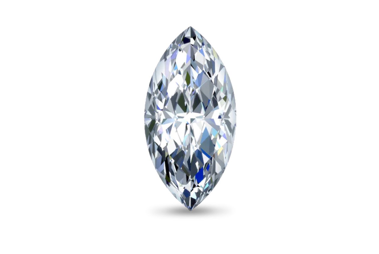 Diamond Marquise Single sku D-6U15LZW2MP