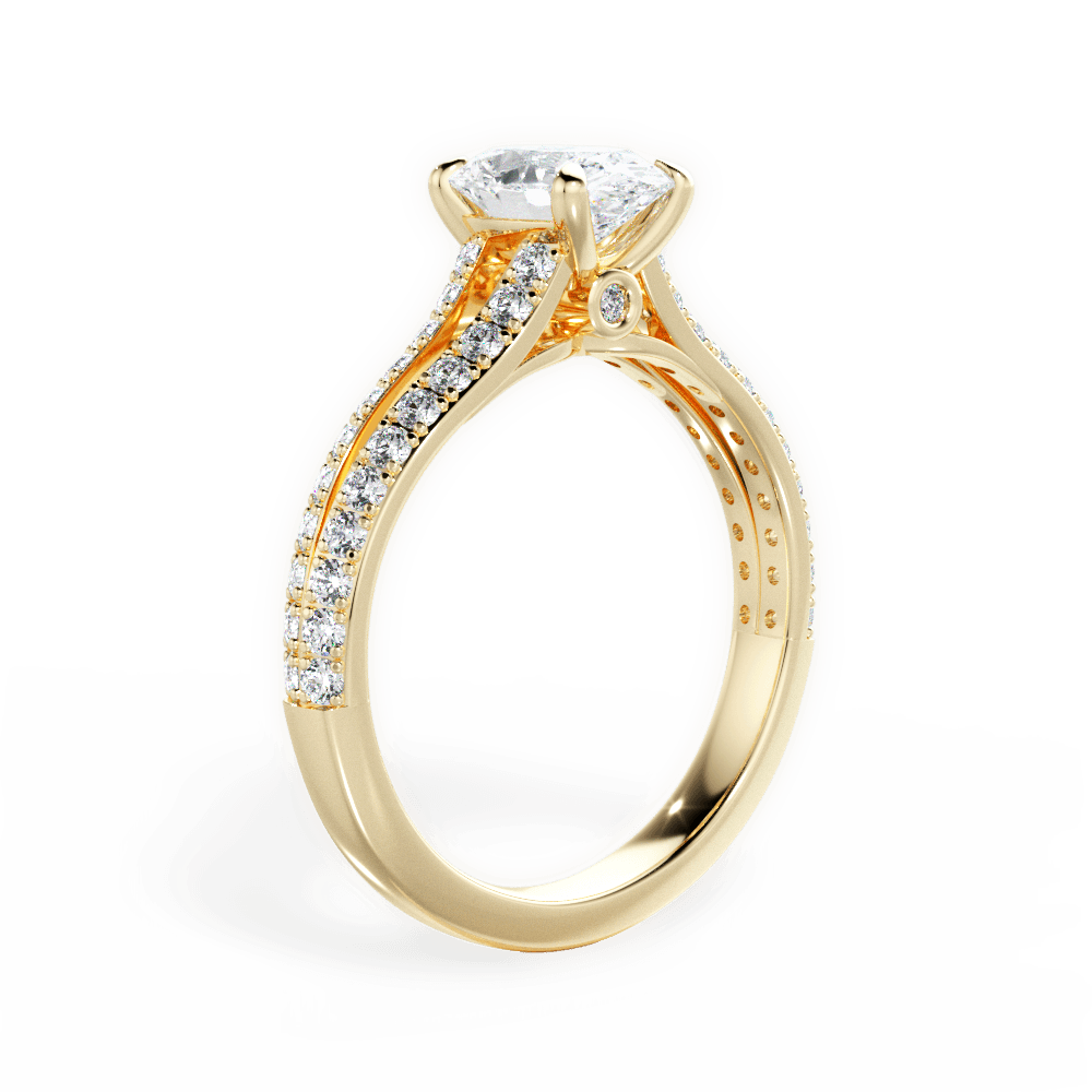 14kt Yellow Gold/18kt Yellow Gold/oval/front