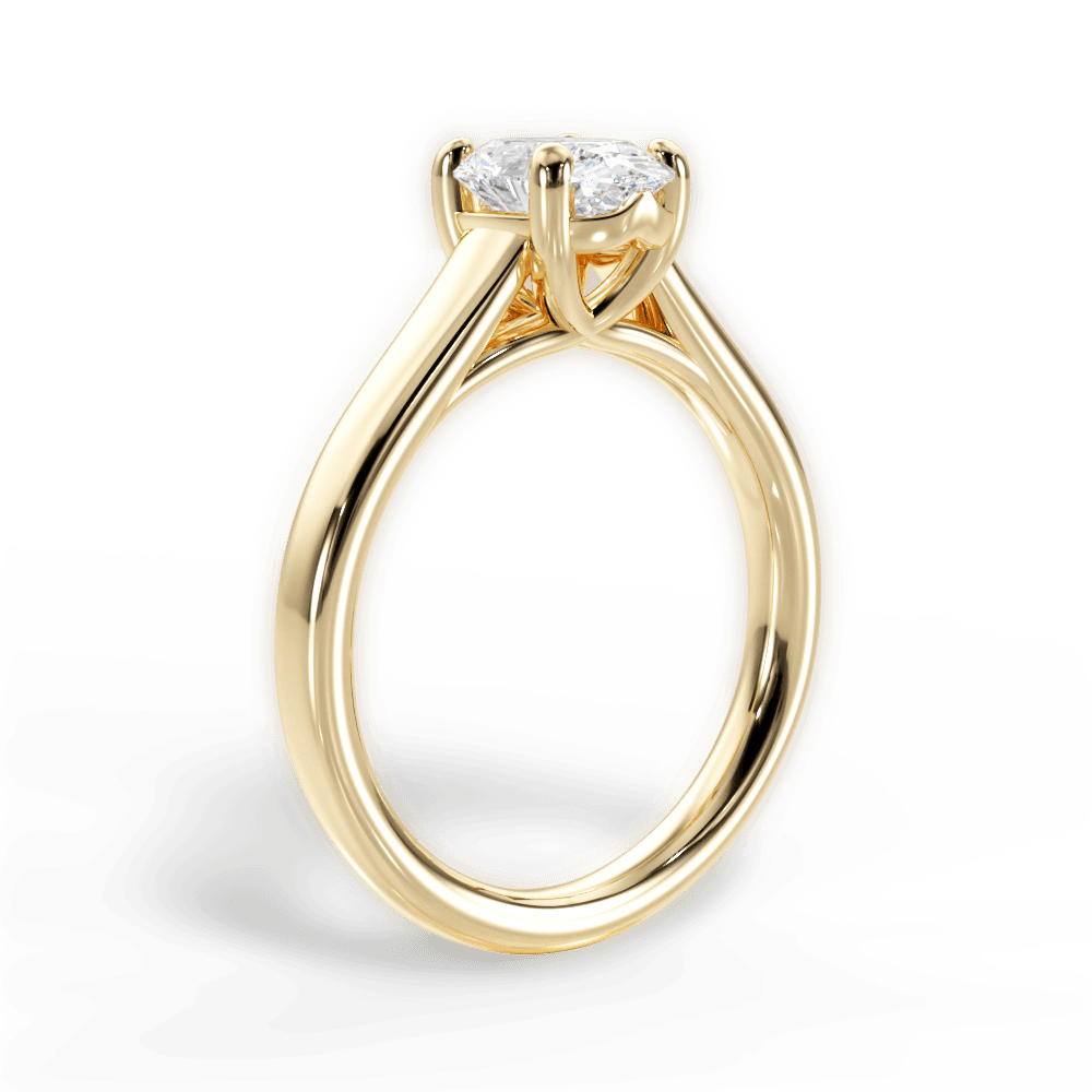 14kt Yellow Gold/18kt Yellow Gold/oval/front