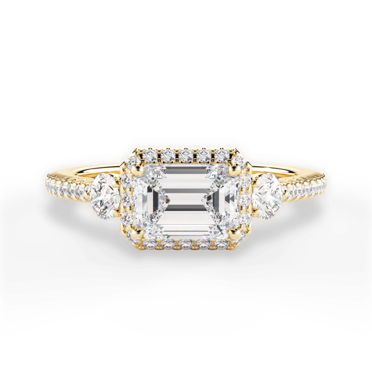 14kt Yellow Gold/18kt Yellow Gold/emerald/top sku 1ECZ3787