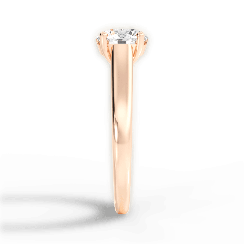 14kt Rose Gold/18kt Rose Gold/round/perspective