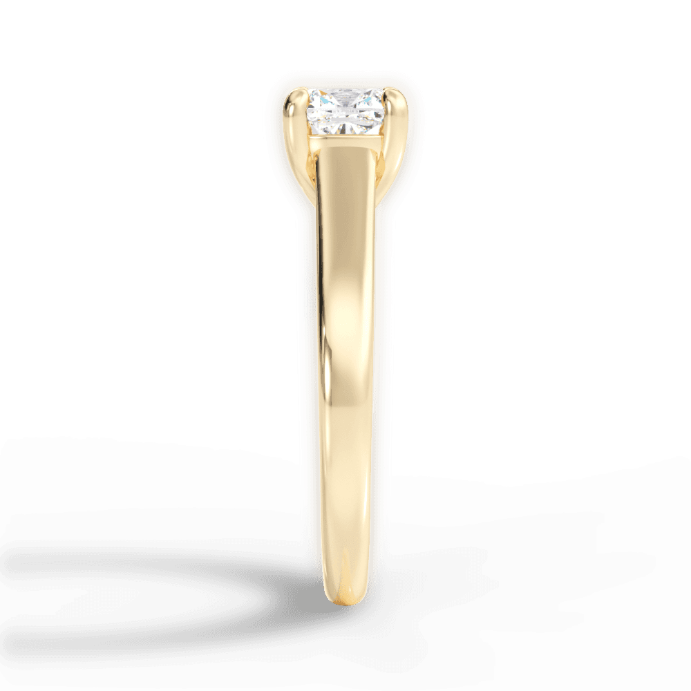14kt Yellow Gold/18kt Yellow Gold/cushion/perspective