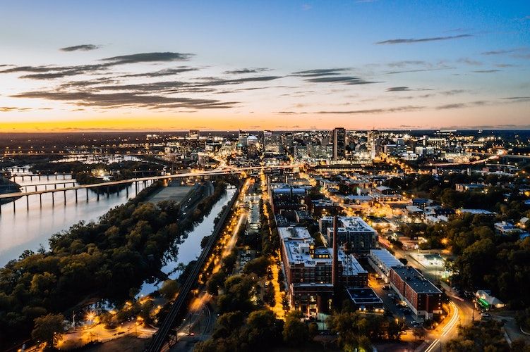 Richmond, Virginia skyline