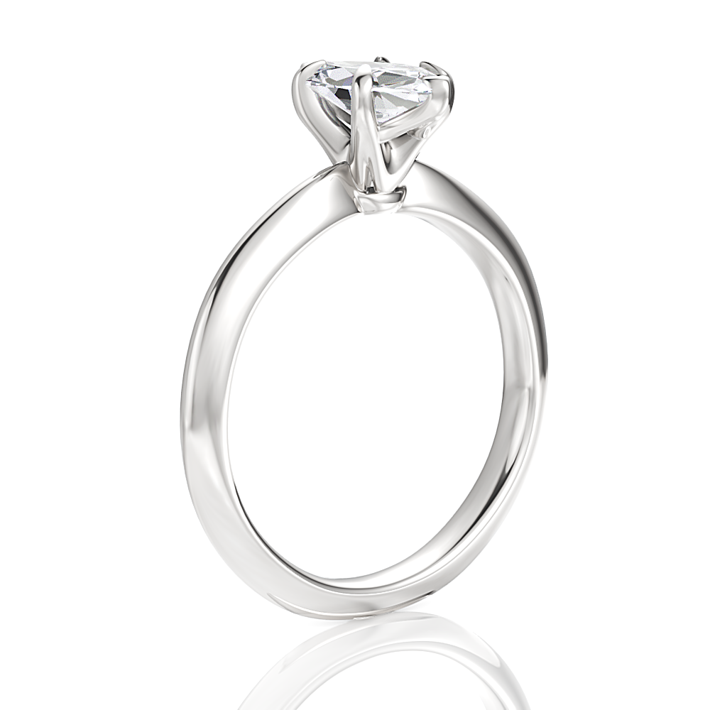 14kt white gold/18kt white gold/platinum/marquise/front