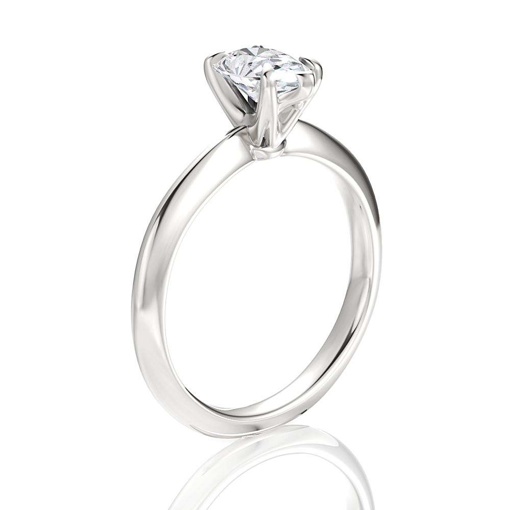 14kt white gold/18kt white gold/platinum/pear/front