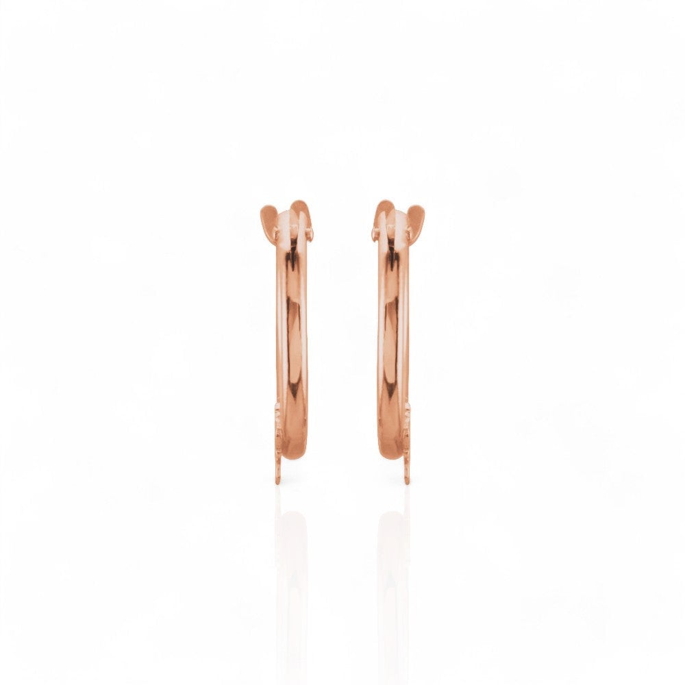 14kt rose gold/front