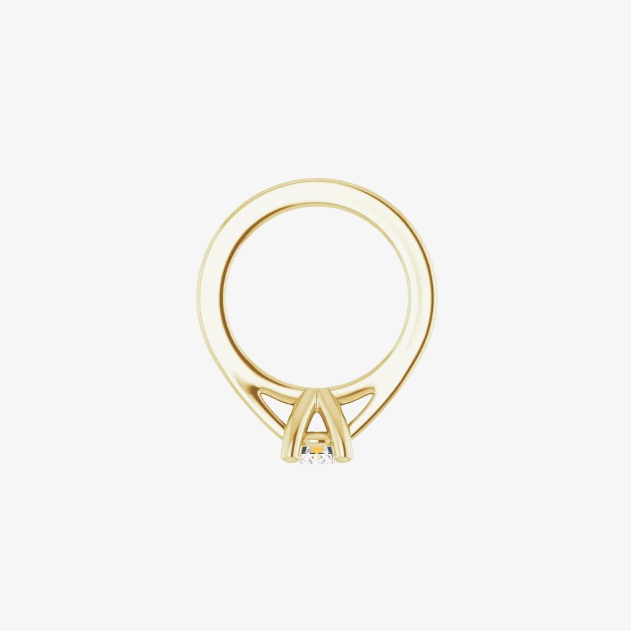 14kt yellow gold/top