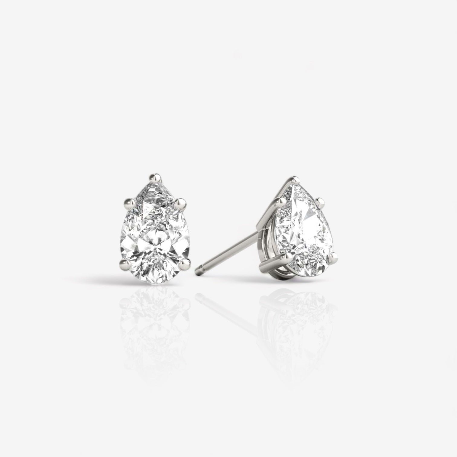 18kt white gold/top