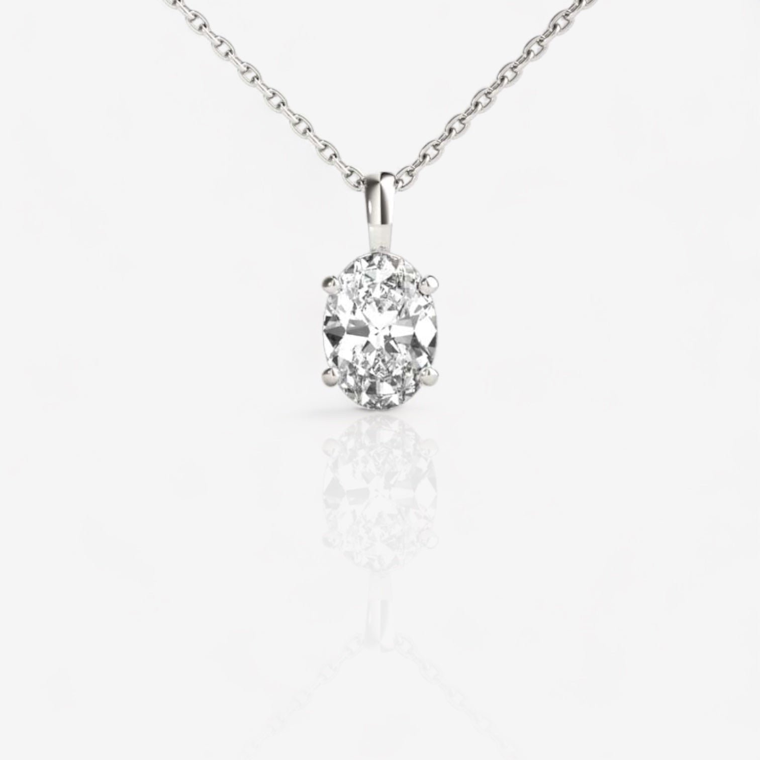 18kt white gold/top