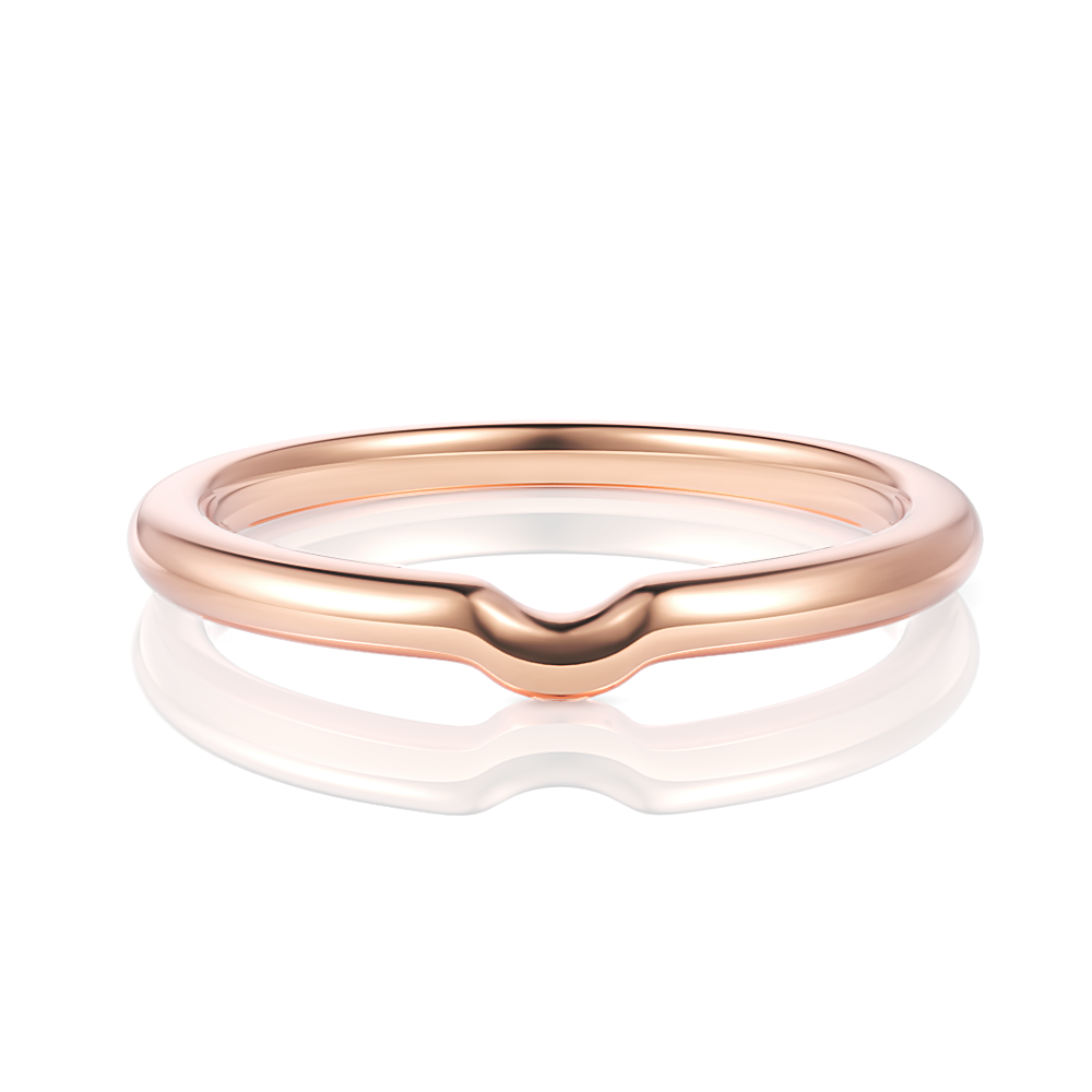 18kt rose gold/top