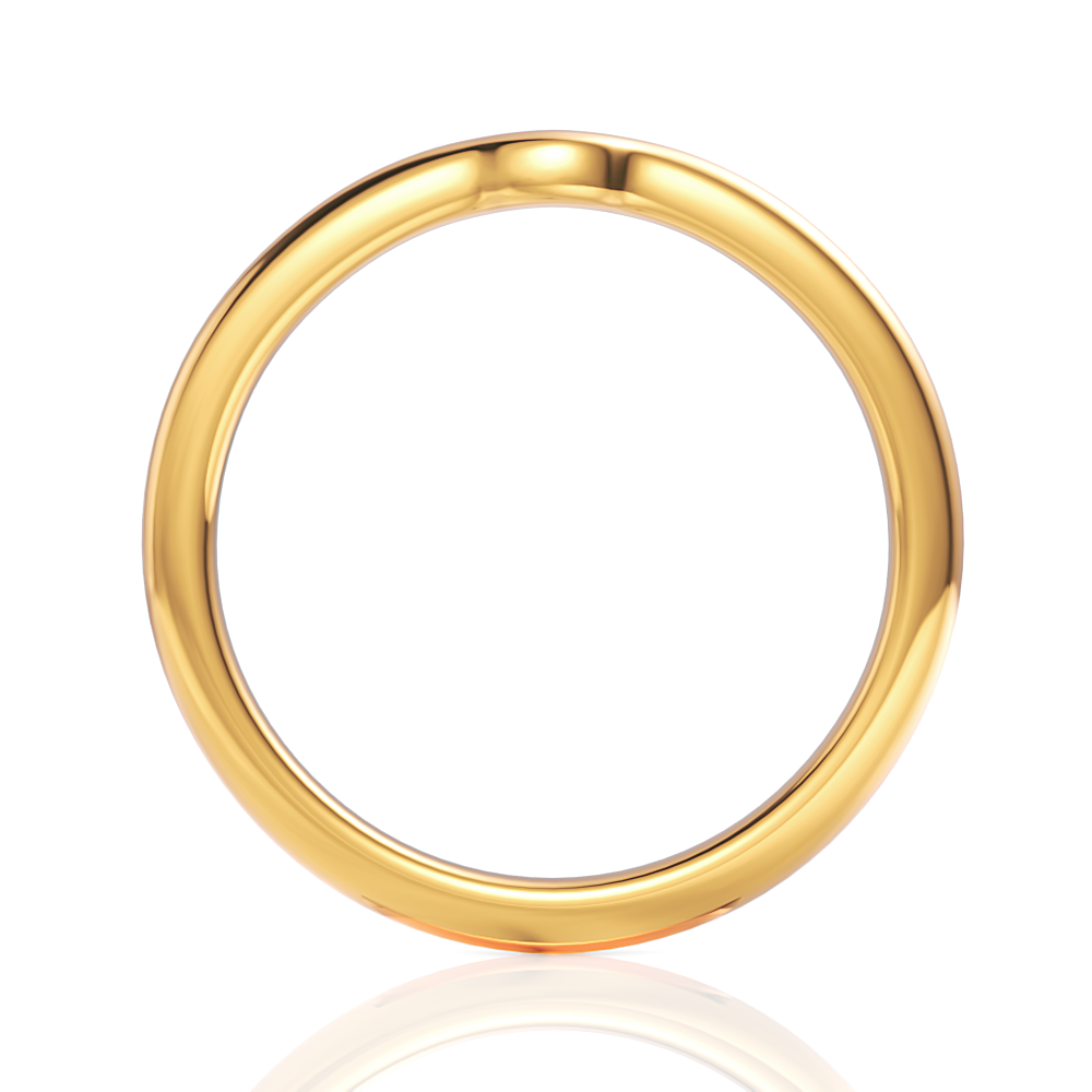 18kt yellow gold/front