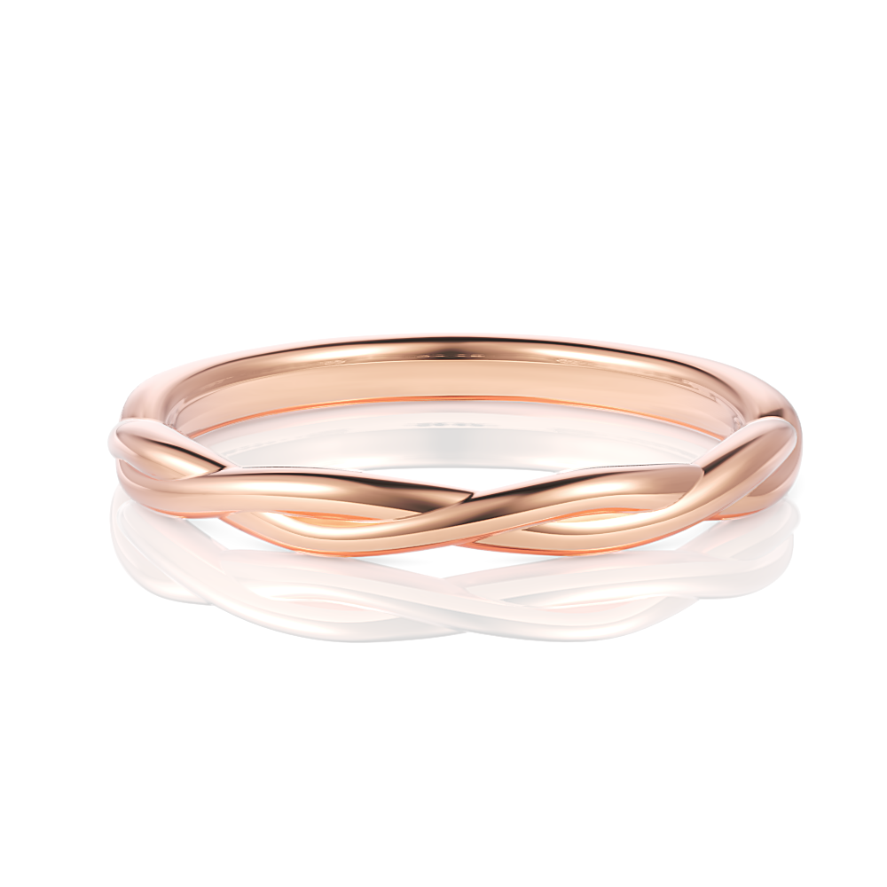 18kt rose gold/top