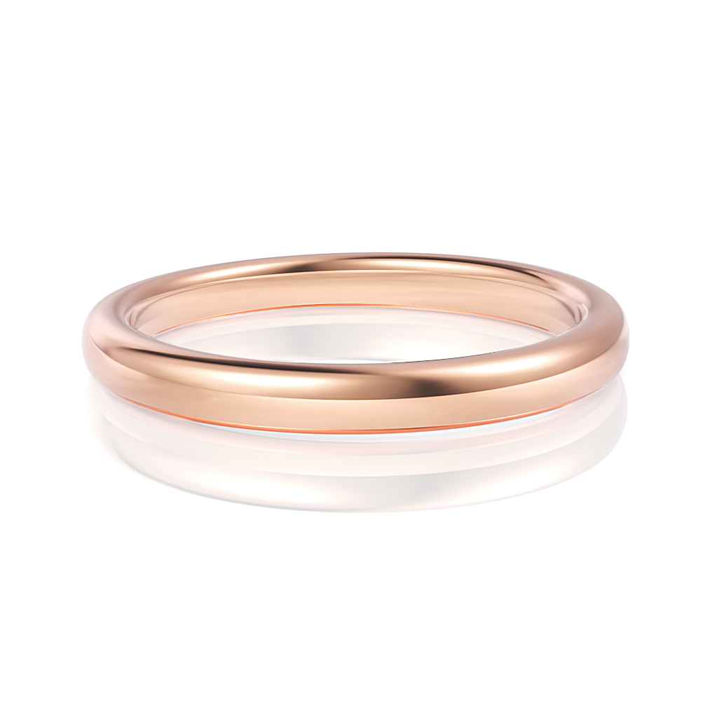 18kt rose gold/top