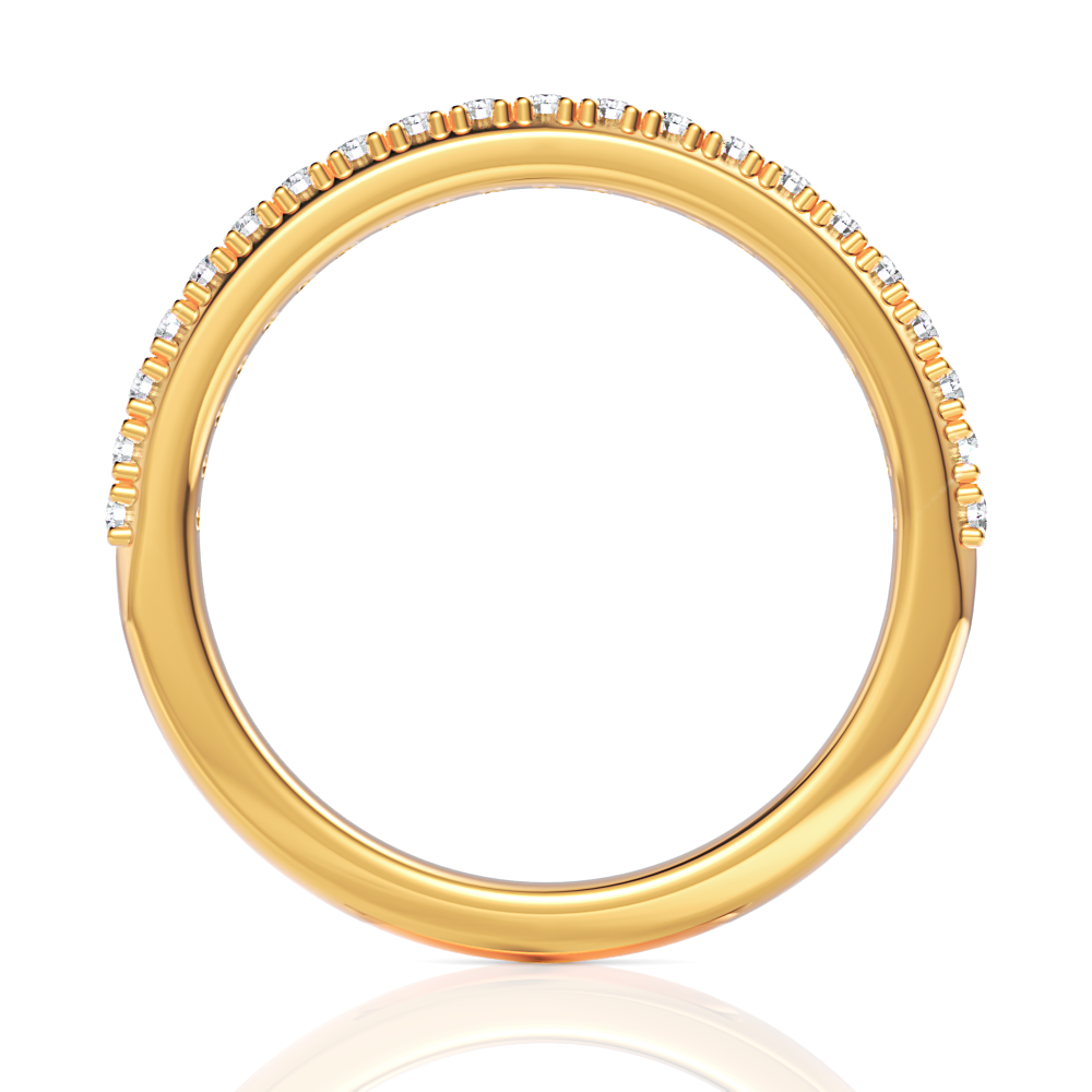 18kt yellow gold/front