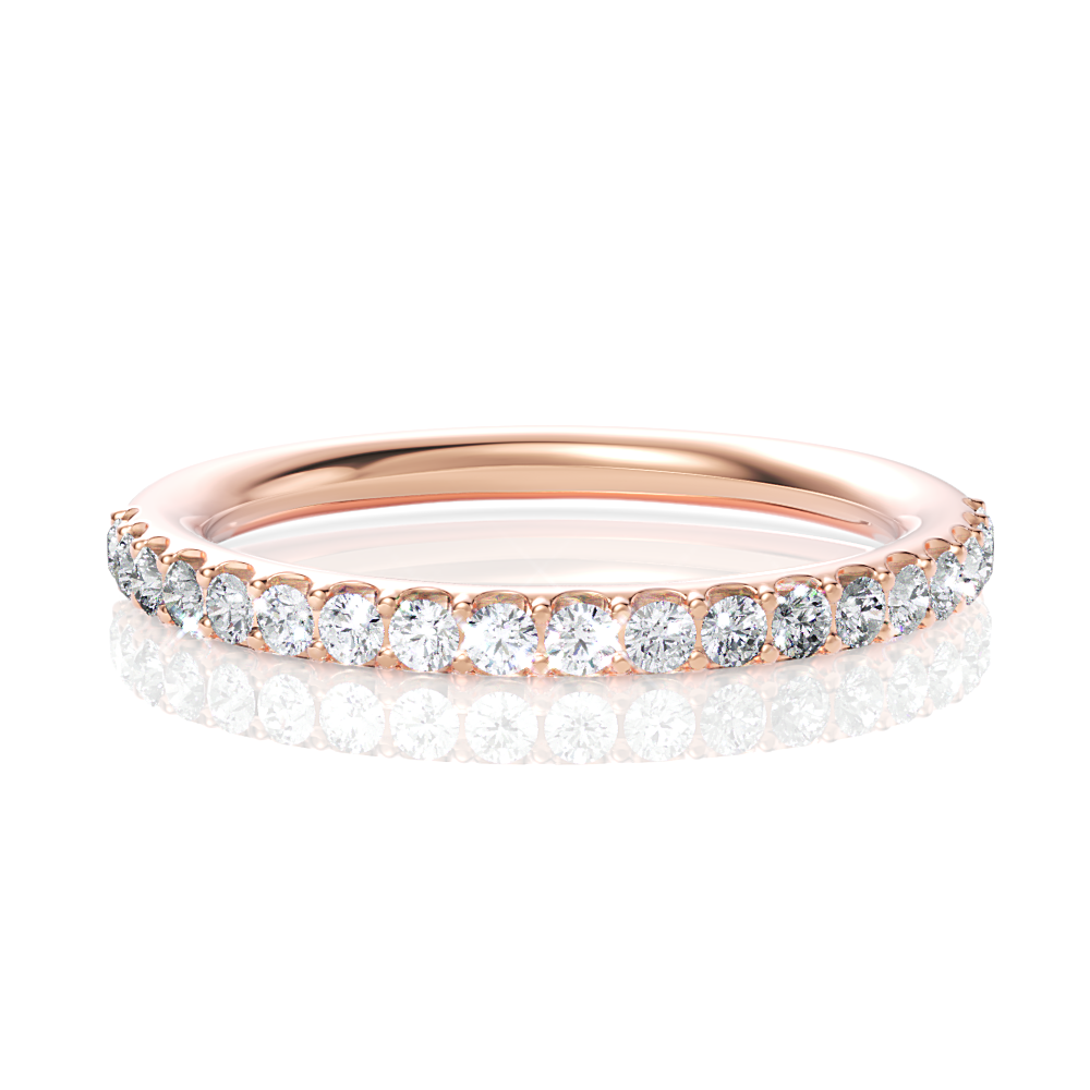 18kt rose gold/top