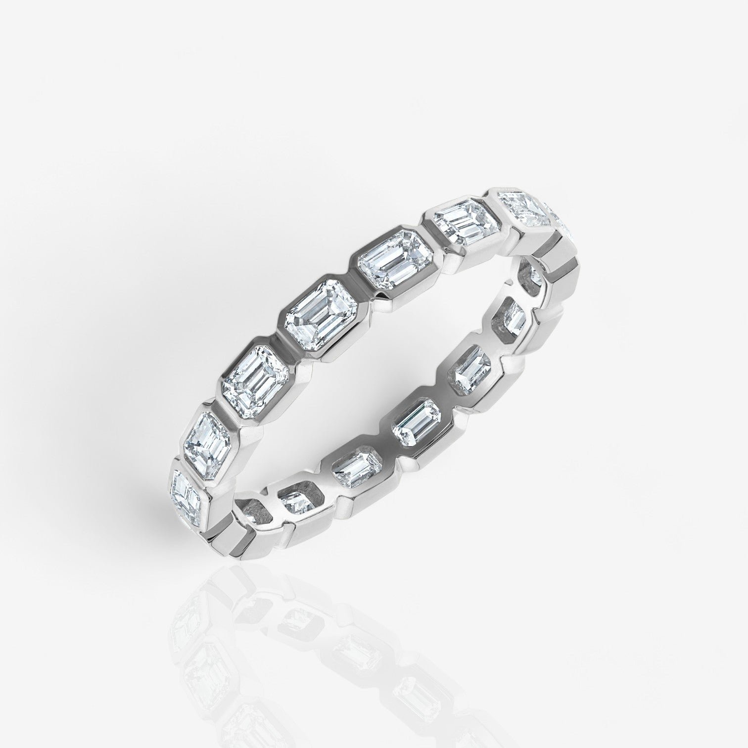 14kt white gold/18kt white gold/platinum/1.00/3/3.5/4/4.5/5/5.5/6/6.5/7/7.5/8/8.5/9/9/5/10/front