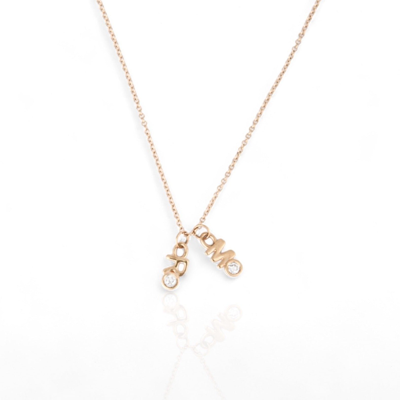 14kt yellow gold/14kt white gold/Necklace - 16-18" Adjustable/Necklace - 18-21" Adjustable/perspective