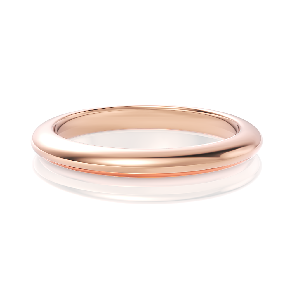 18kt rose gold/top