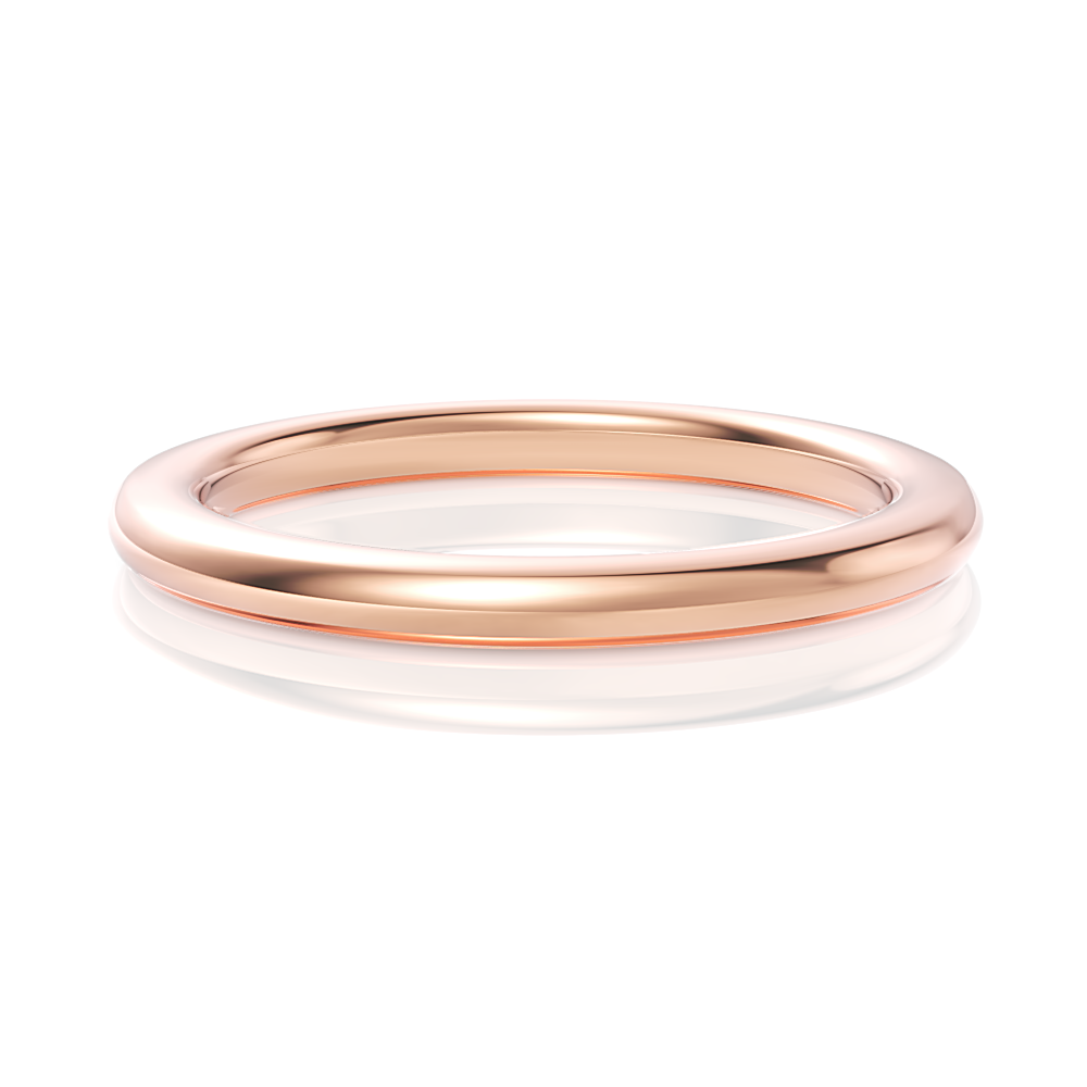 18kt rose gold/top