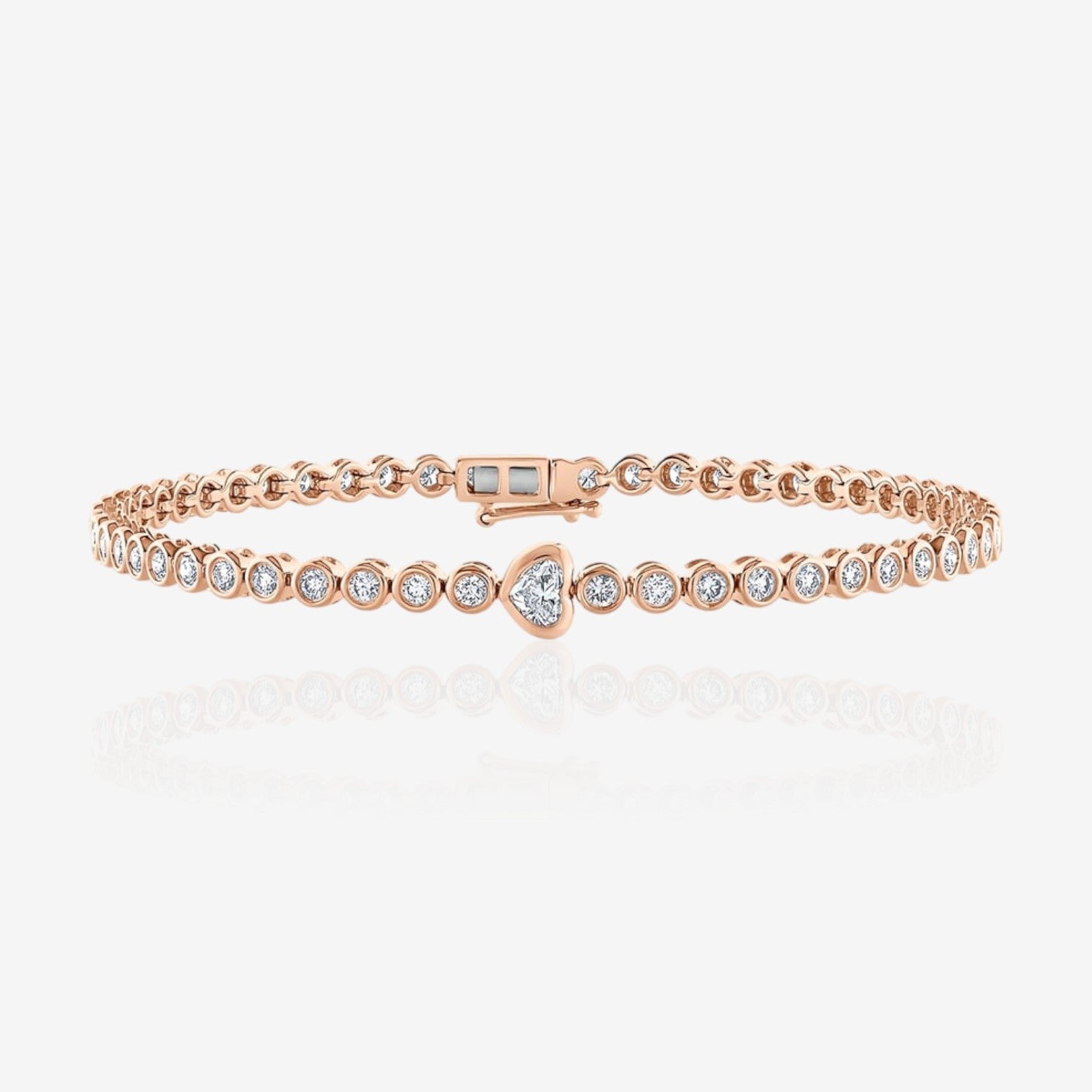 14kt rose gold/1.50 ctw/top