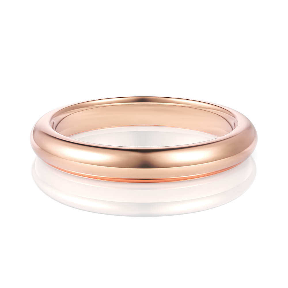 18kt rose gold/top