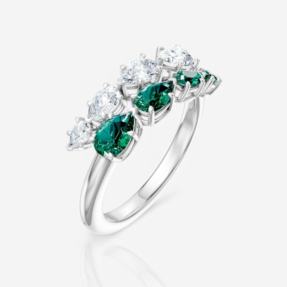 14kt white gold/18kt white gold/platinum/1.00/front