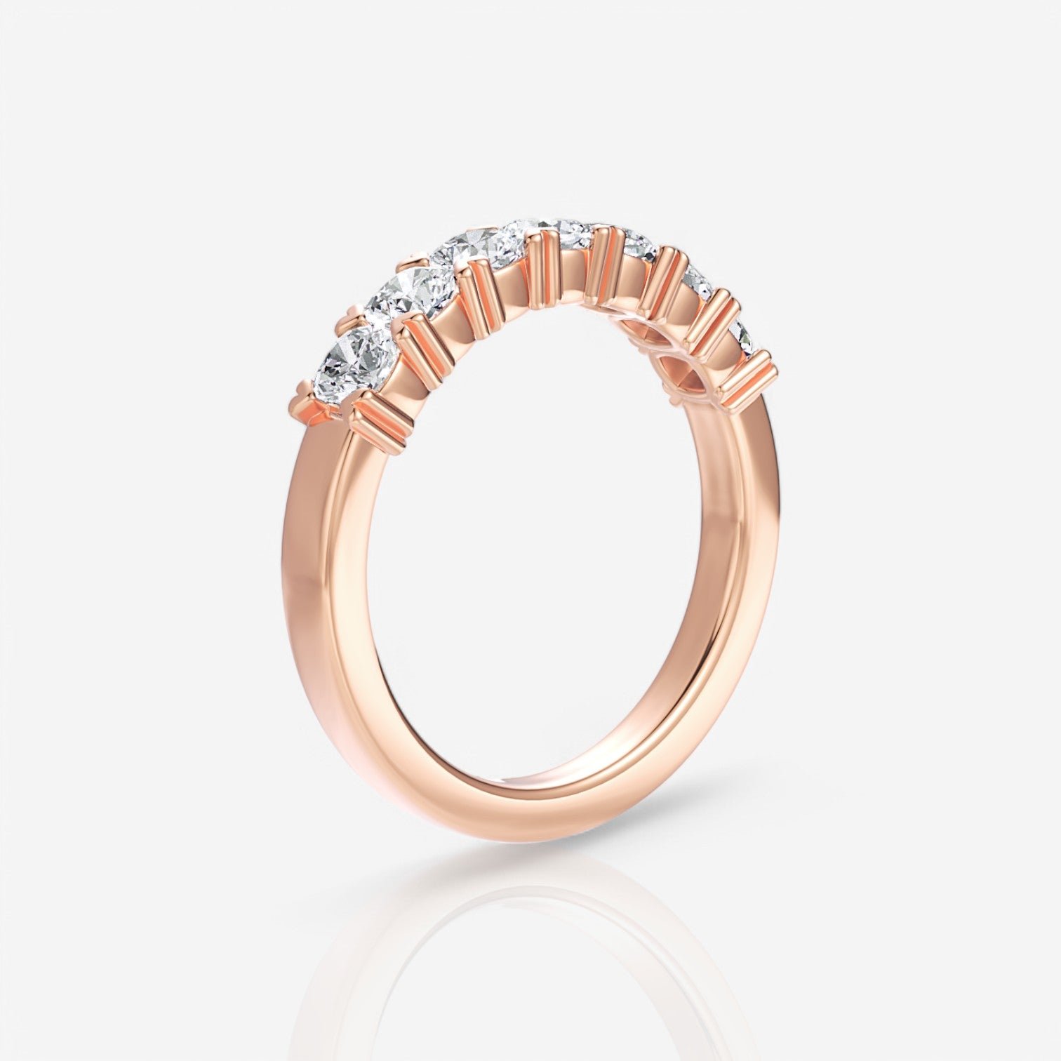 18kt rose gold/0.50/side