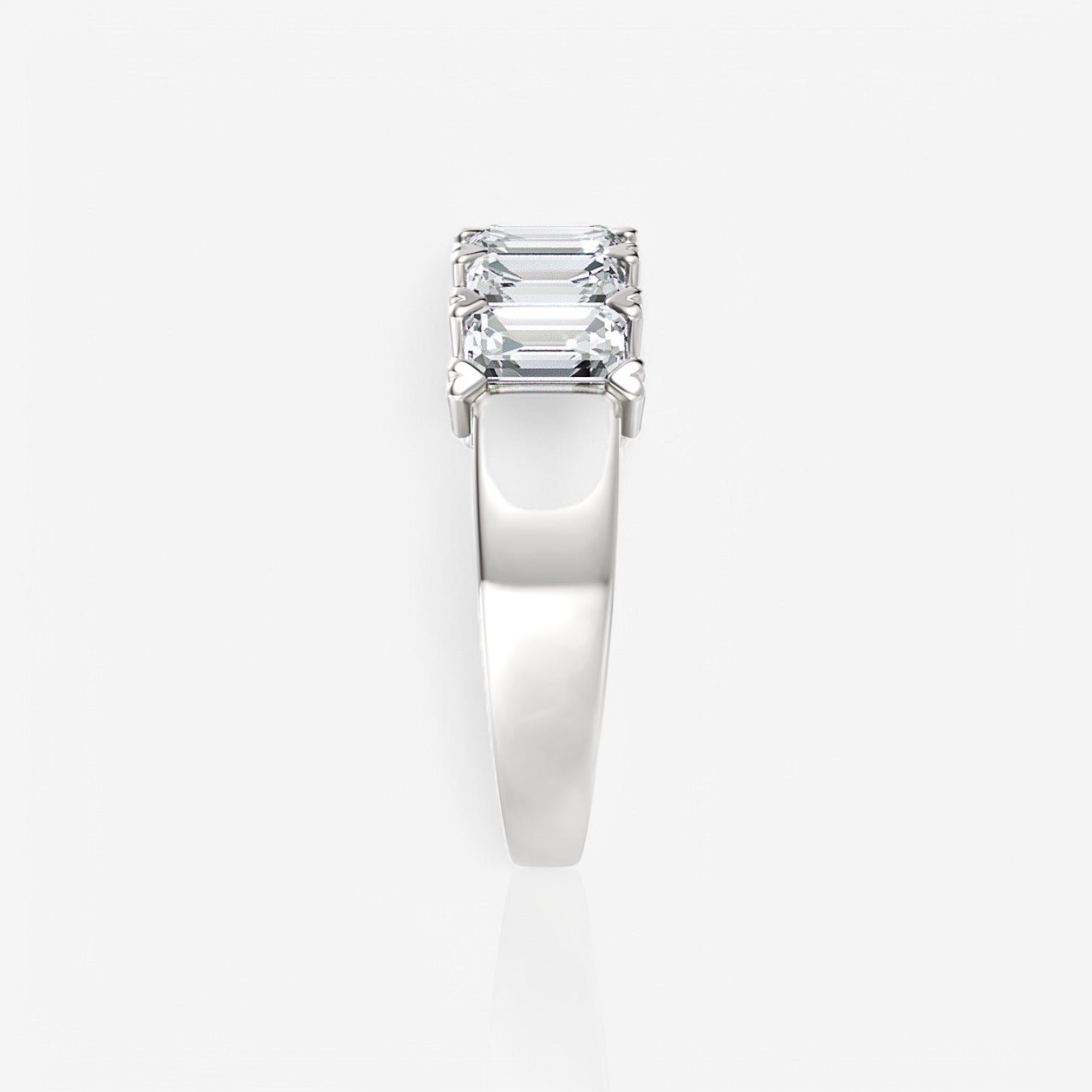 14kt white gold/18kt white gold/platinum/2.00/side