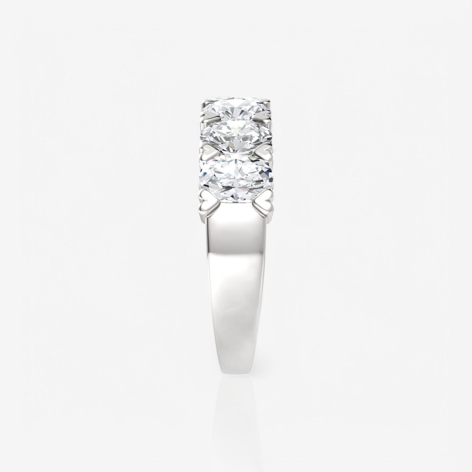 14kt white gold/2.00/side