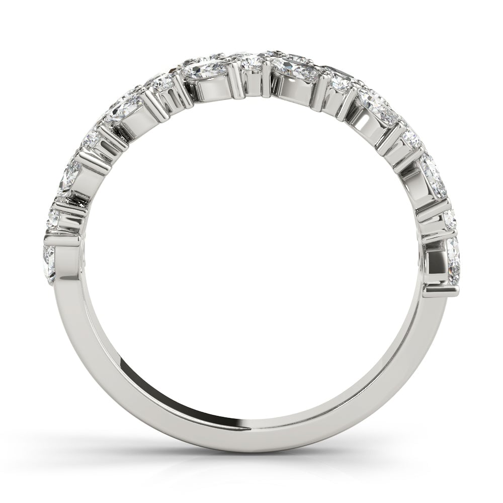 14kt white gold/18kt white gold/platinum/front