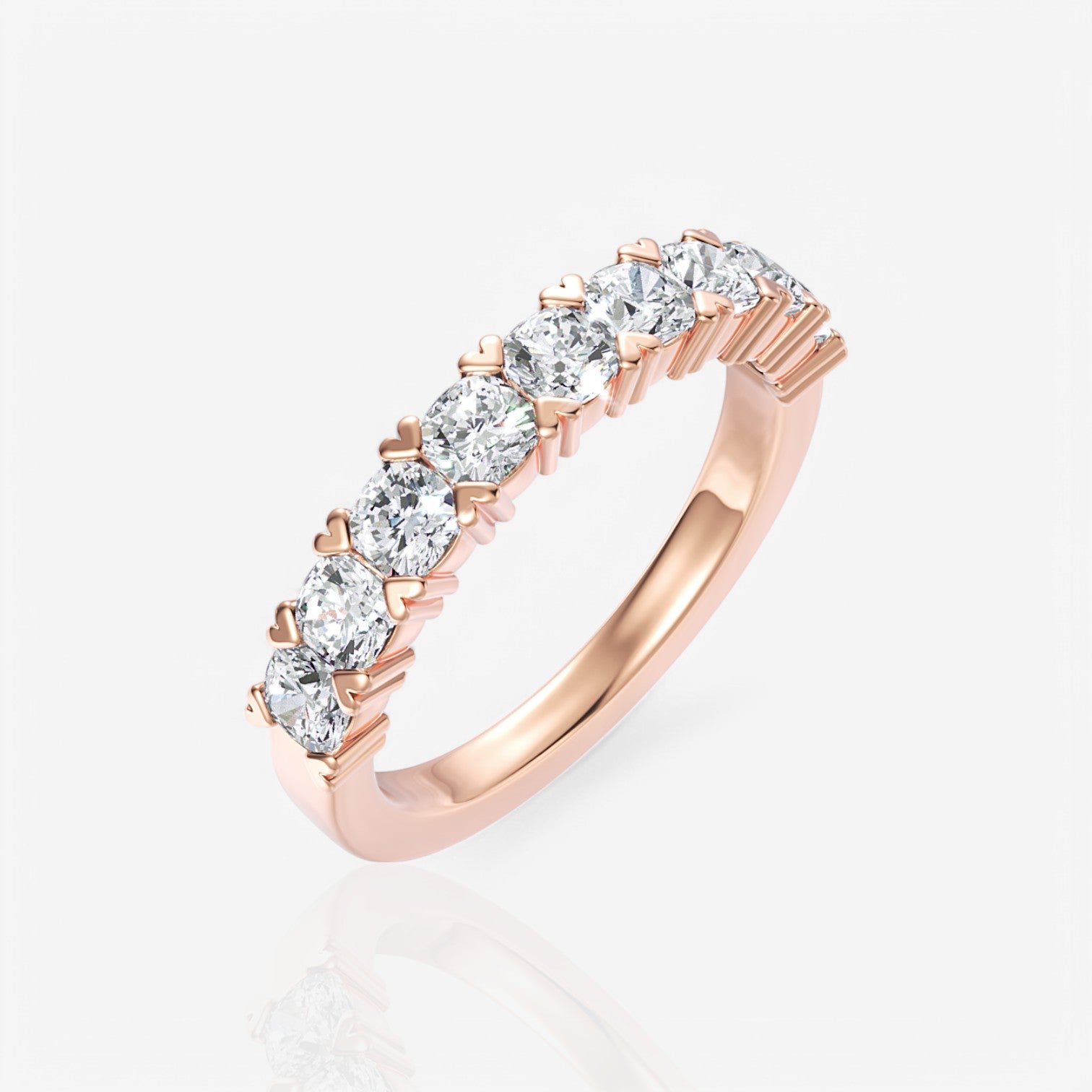 18kt rose gold/0.50/front