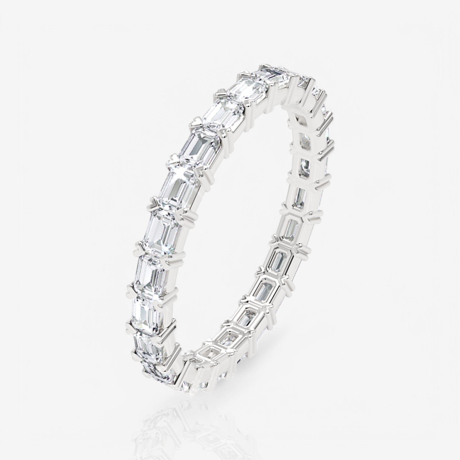 14kt white gold/18kt white gold/platinum/1.00/3/3.5/4/4.5/5/5.5/6/6.5/7/7.5/8/8.5/9/front