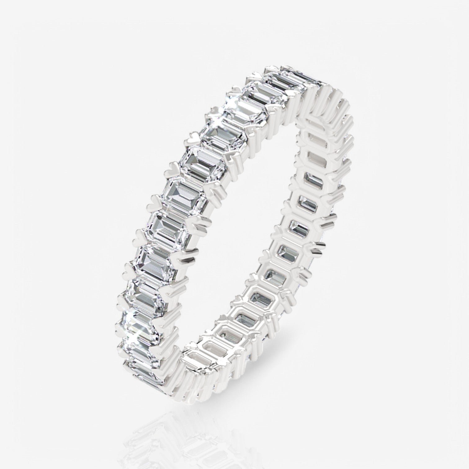 14kt white gold/18kt white gold/platinum/1.00/3/3.5/4/4.5/5/5.5/6/6.5/7/7.5/8/8.5/9/front