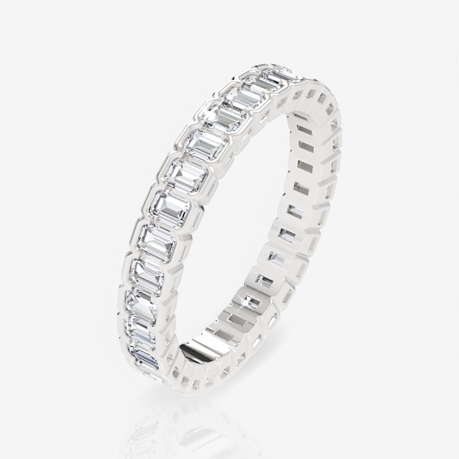 14kt white gold/18kt white gold/platinum/1.00/3/3.5/4/4.5/5/5.5/6/6.5/7/7.5/8/8.5/9/front