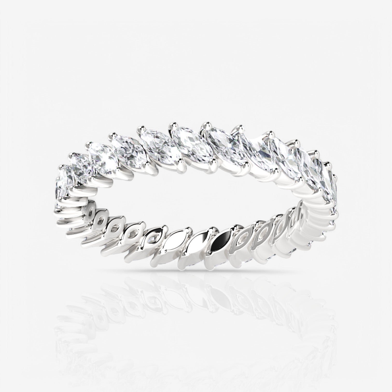 14kt white gold/18kt white gold/platinum/1.00/3/3.5/4/4.5/5/5.5/6/6.5/7/7.5/8/8.5/9/top