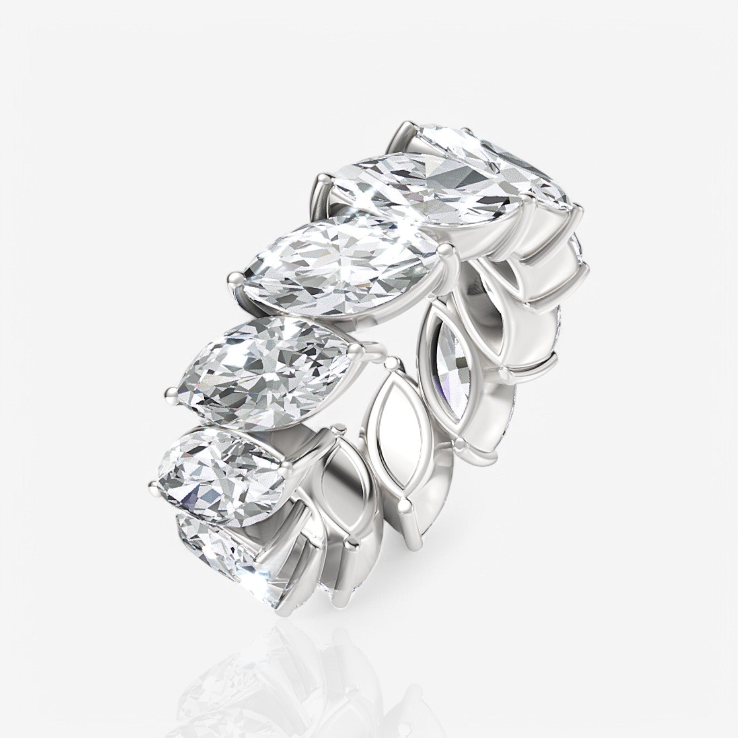 14kt white gold/18kt white gold/platinum/9.00/3/3.5/4/4.5/5/5.5/6/6.5/7/7.5/8/8.5/9/front