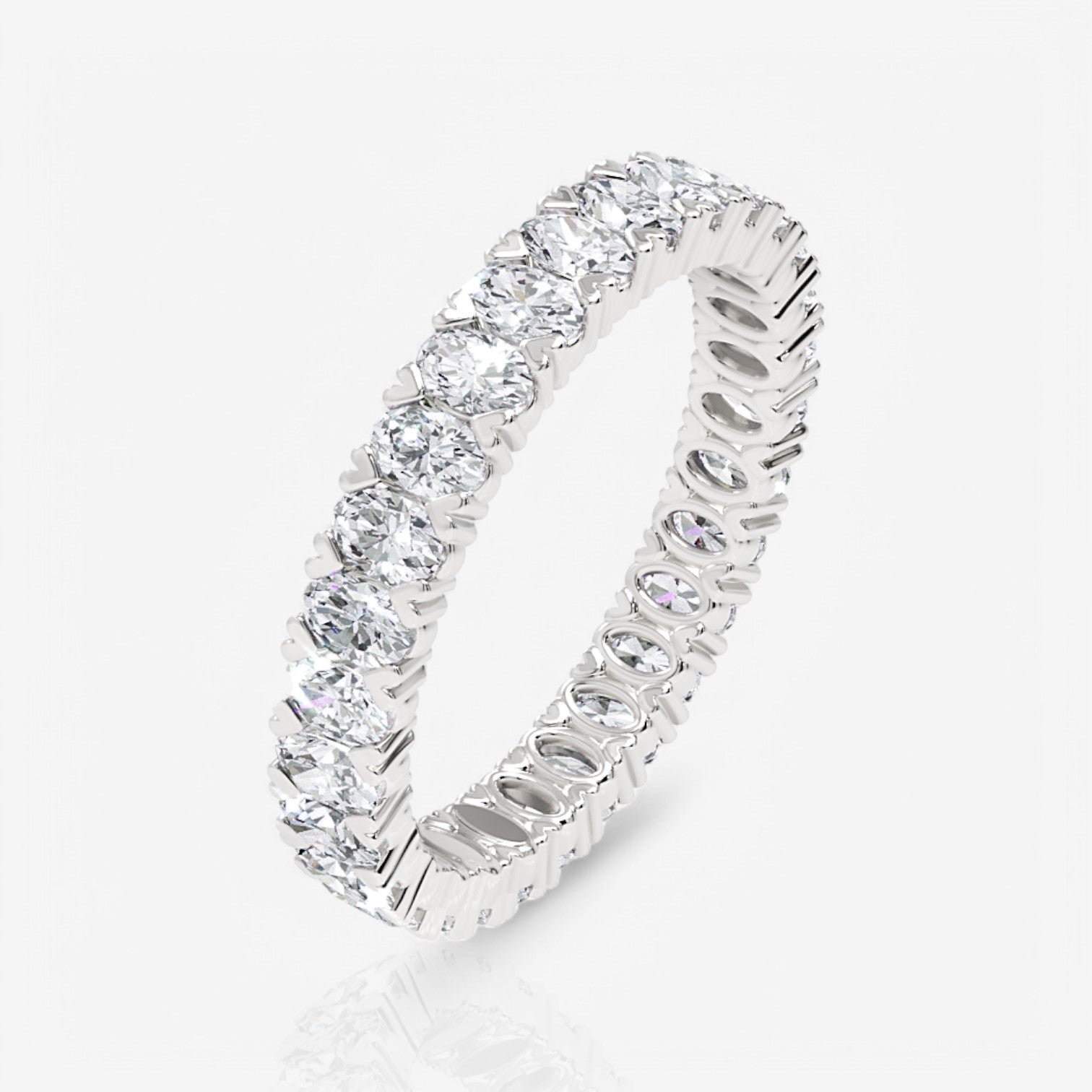 14kt white gold/18kt white gold/platinum/1.00/3/3.5/4/4.5/5/5.5/6/6.5/7/7.5/8/8.5/9/front